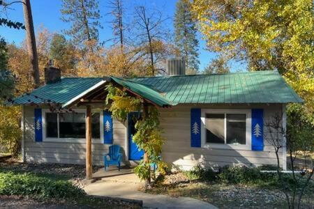 Blue Door Cottage 12 Miles To Yosemite Bbq Оукхърст Екстериор снимка